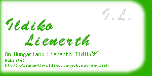 ildiko lienerth business card